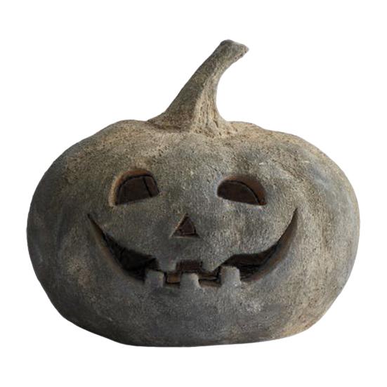 Halloween Ornament Pumpkin Shape Handmade Lantern Farmhouse Table Festival Porch