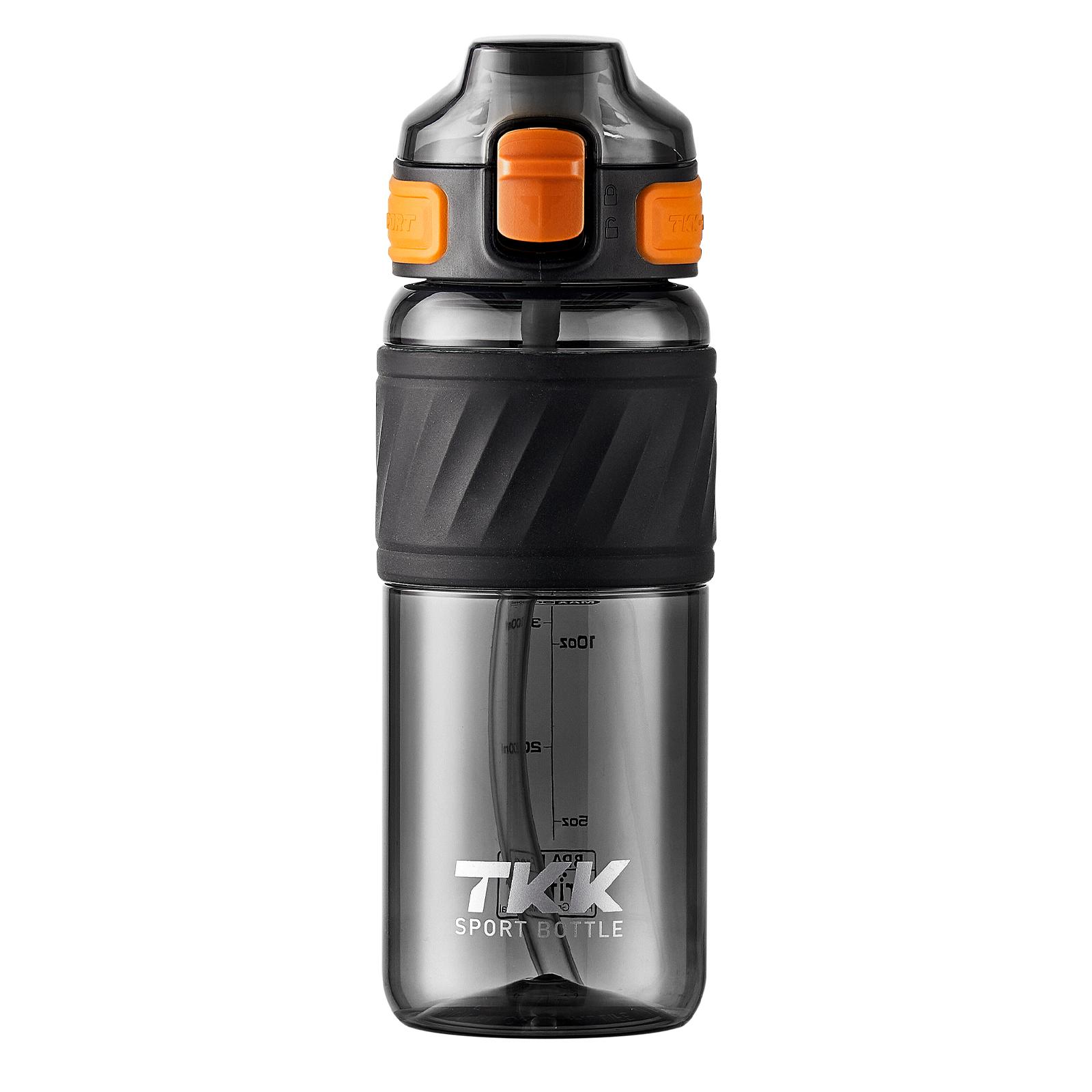 Custom Logo TRITAN 600ml Sports Water Bottle New Design Direct Drinking Gym Travel and Running Bottle 600ml