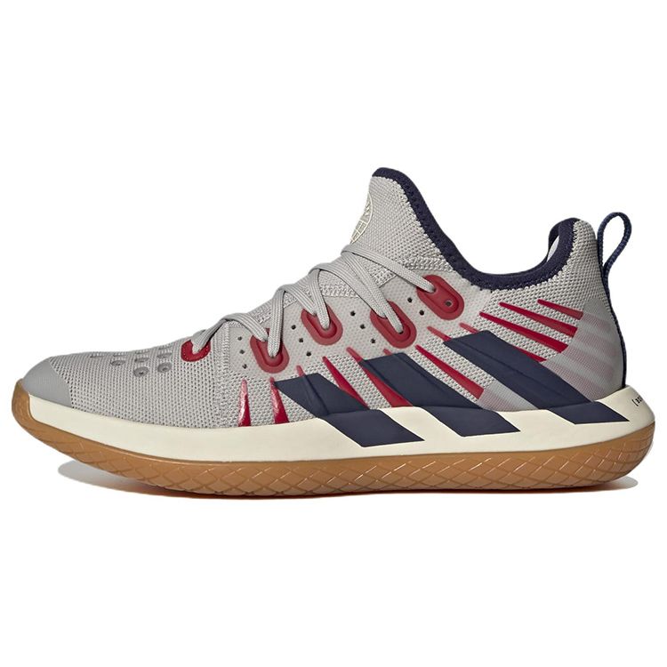 

Adidas Stabil Next Gen Тканевые Нескользящие Прочные Легкие Низкие Тренировочные Кроссовки Мужские Кроссовки Серый Синий Красный GW0814 46⅔