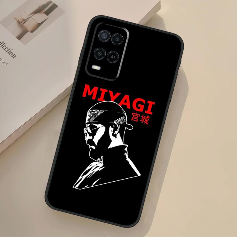 Hajime MiyaGi Andy Panda Case For Oppo A98 A78 A18 A38 A58 A60 A80 A40 A96 A76 A16 A94 A74 A54 A15 A17 A57 A77 A5 Pro