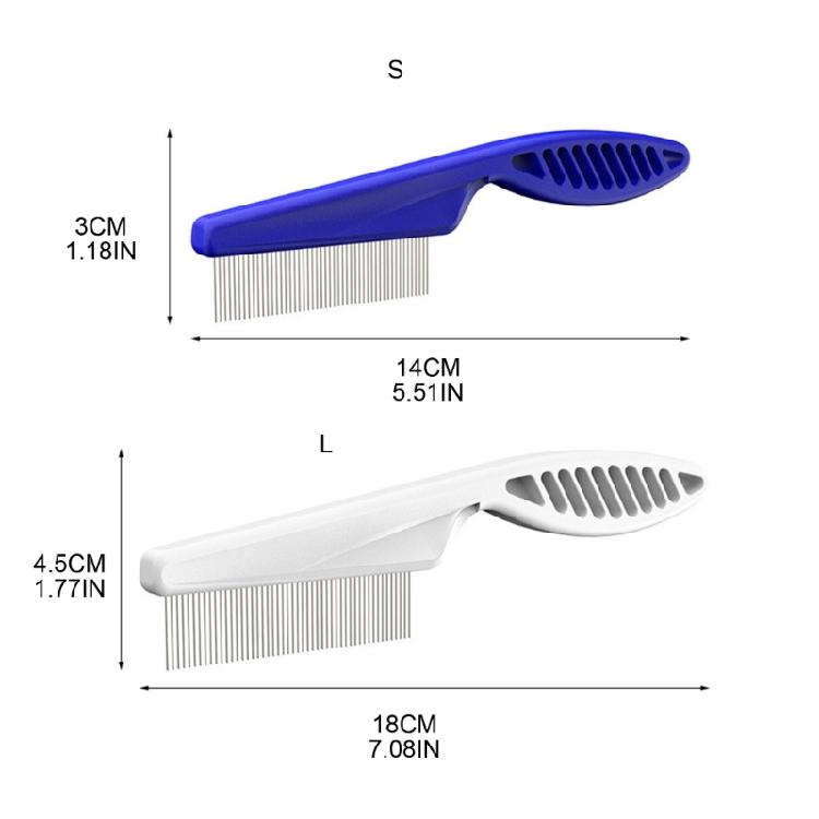 Stainless Steel Needle Hairdressing Brush Tool Cats/Dogs Self Cleaning Brush