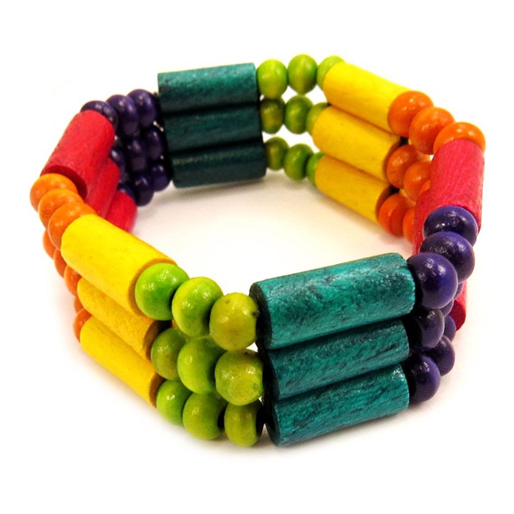 Les Trésors De Lily [L5267] - Bracelet Créateur 'Amazonia' tutti frutti