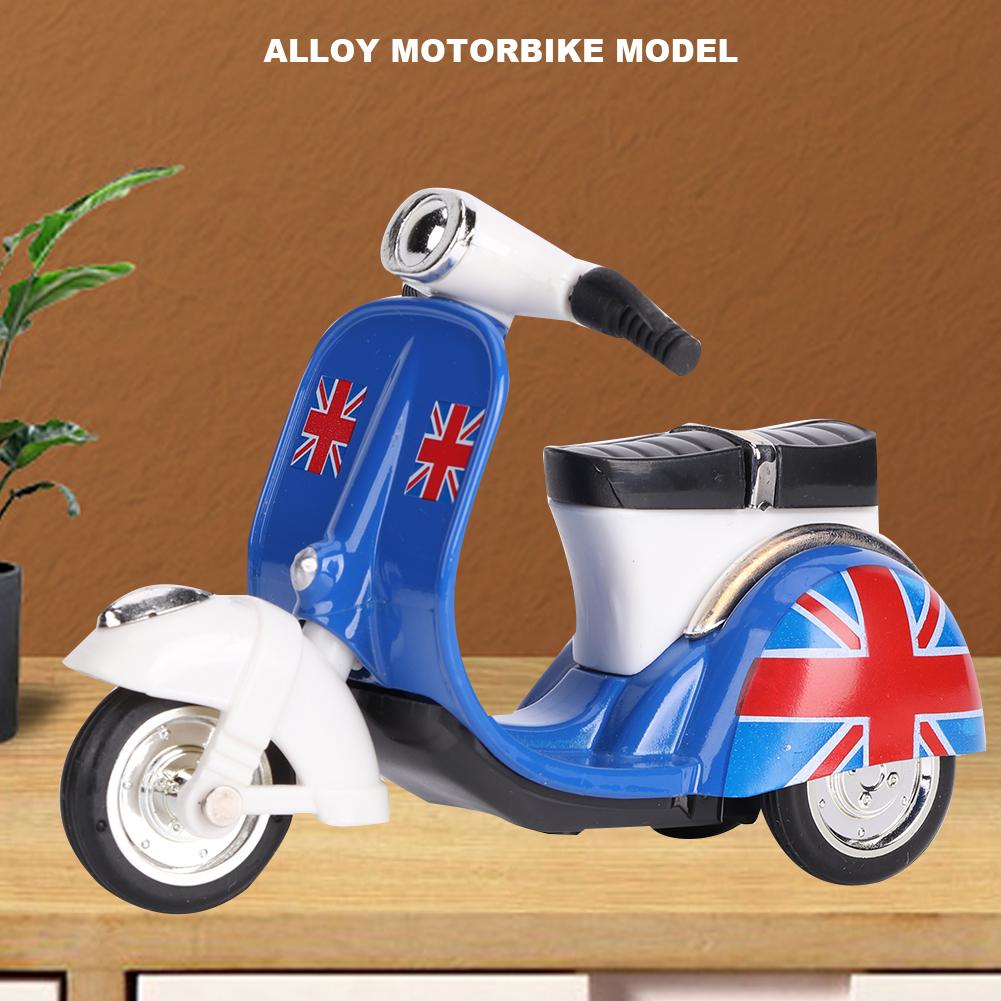 Legierungs-Motorradmodell Hochsimulation Klassische Kinder Rückziehfahrzeuge Spielzeug
