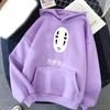 Anime Spirited Away No Face Hoodies Bedruckt Unisex Damen Mode Streetwear Y2k Hoodie Kapuzenpullover Pullover Unisex Kleidung