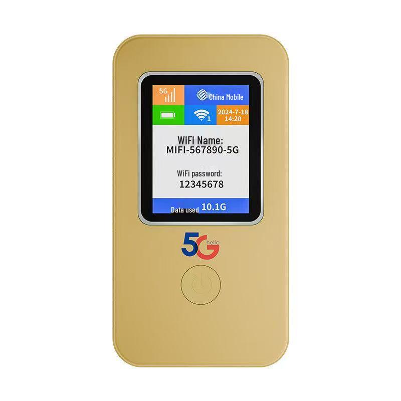 

20265g Portable WiFi 6 Router - No SIM Needed, Mobile Hotspot for Outdoor Use 1000