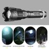 Waterproof Super Bright XHP160 LED Flashlight High Power Torch 5 Modes USB Rechargeable Lantern Emergency Spotlights