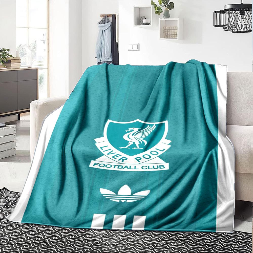 Liverpool Blanket Comfortable Perfect for Couch Bed Picnics for All Seasons Modern Gift for Travel Home Birthdays