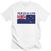 Custom New Zealand Flag T Shirt for Men Pure Cotton Tshirt Casual Tee Tshirt Clothing
