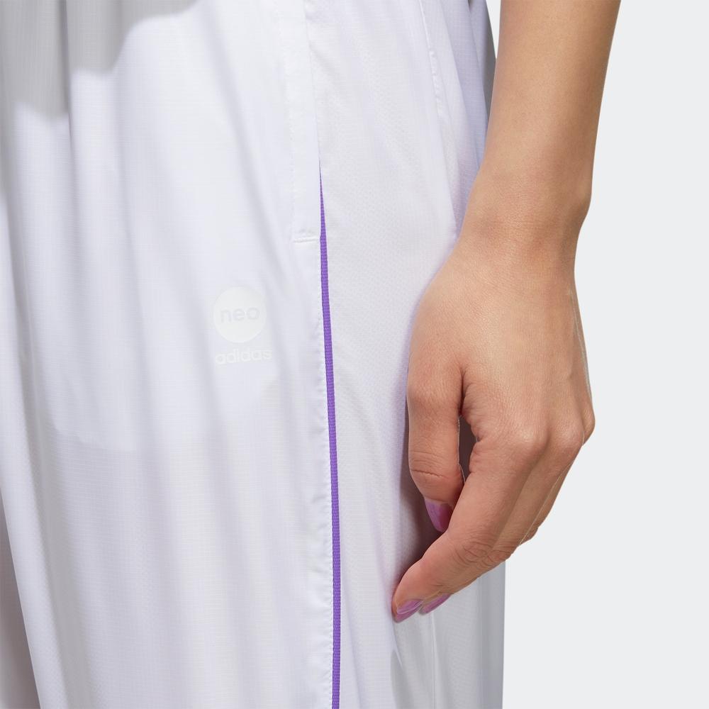 Adidas Neo Contrast Casual Sports Long Pants Women Bottoms White HF7323