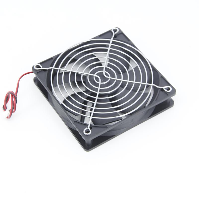 4010 5010 12025 8025 DC Xh2.54 DC 5V USB Power Cooling Fan Metal Grill Cover Brushless Motor Case 40MM 80MM 120MM for Router