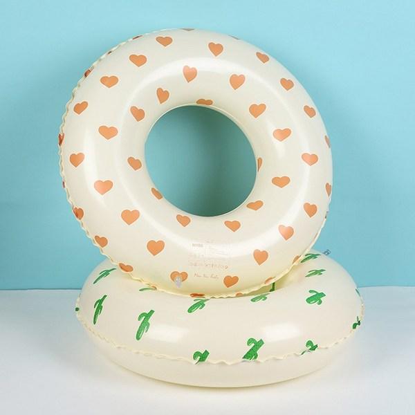 

Эмоционально красивые водные игрушки, принадлежности для плавания, отдых в бассейне, пляжный курорт, круглая трубка с точечным узором, корейские водные развлечения