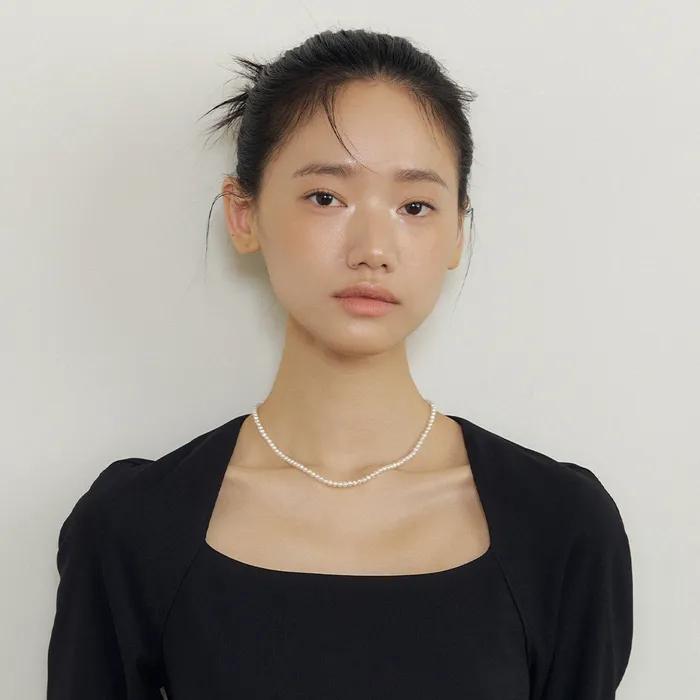 [Lucir zu Amour] 4mm Classic Freshwater Pearl Necklace