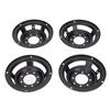 4pcs 4 Inch Speaker Basin Stand Subwoofer Iron Frame Basket for DIY Speakers Repairment