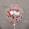 12" Transparent Sequin Balloon with Confetti - Colored Balloon for Christmas Party Decor