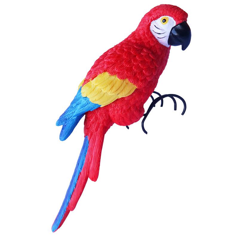 Little Hummingbird Simulated Bird Ornaments Decorations Outdoor Courtyard Garden Ornaments Resin Flower Pot Ornaments Resin Birds