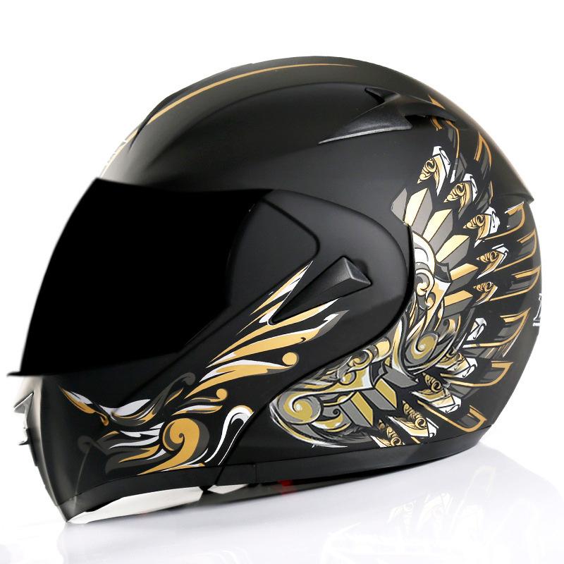 Cross-border Electric Motorcycle Male Helmet Electric Vehicle Helmet Female Face-off Helmet Full Helmet Four Seasons Motorcycle Safety Helmet