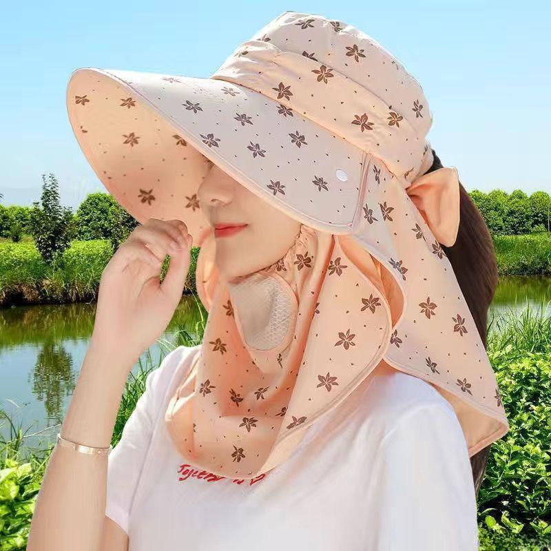 Sun Protection Summer Hat For Women Outdoor Sun Hat With Large Brim And Breathable Fabric