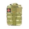 Custom Tactical Medical First Aid Kit: Portable Car-Mounted Outdoor Survival Bag with Equipment and Accessories.