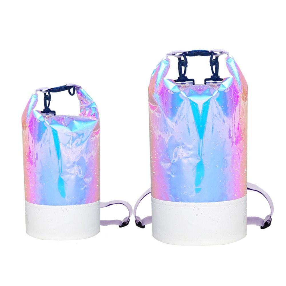 10L/20L Swimming Bucket Bag Large-Capacity Beach Backpack Fashion Waterproof Dry Bag Water Sports