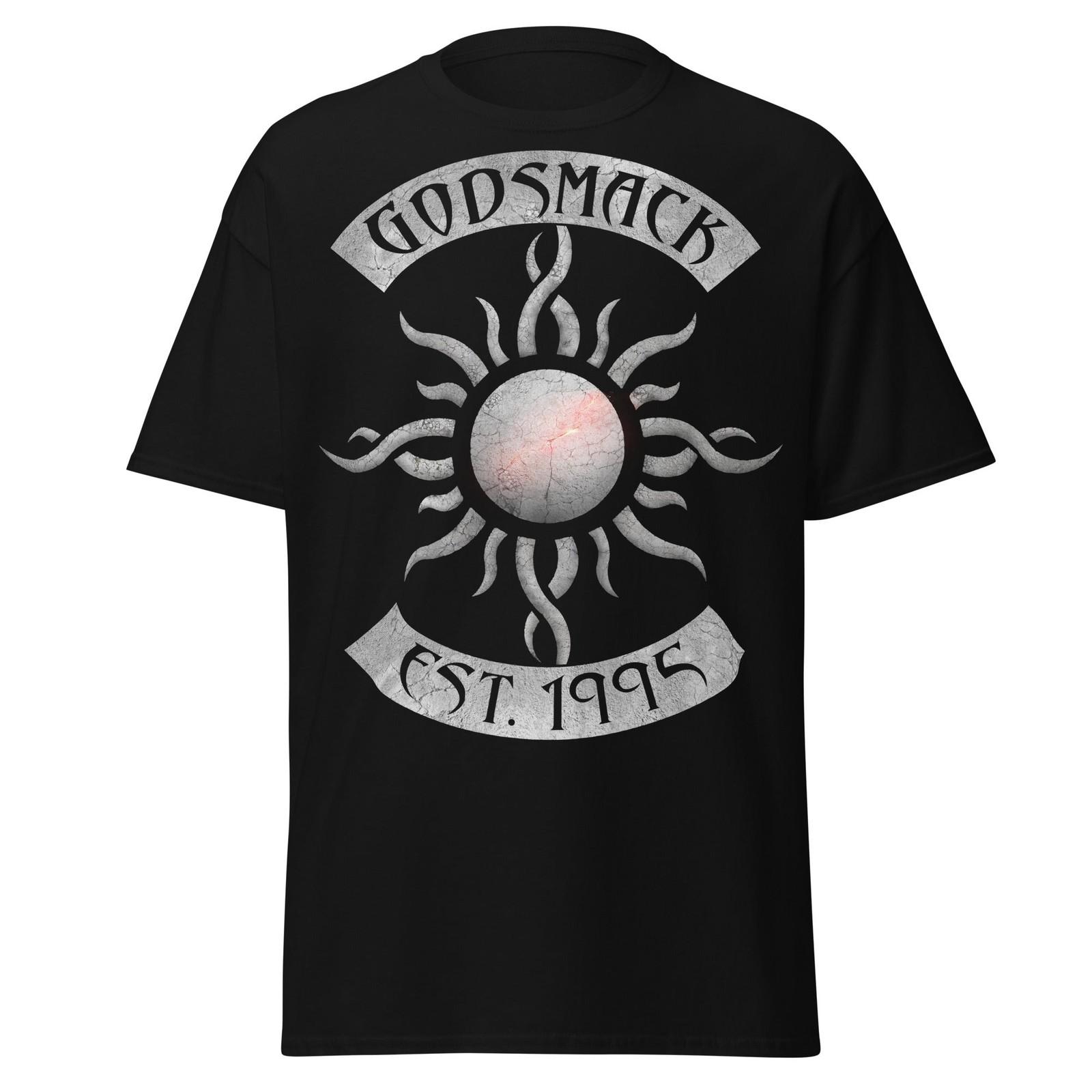 Stakes Godsmack Est. 1995 Jumbo Print T-Shirt T-Shirt Black New M