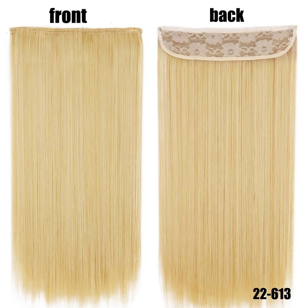 

Женские длинные прямые волосы MISSQUEEN, 22 дюйма, натуральные синтетические волосы без зажимов, химическое волокно, длинное удлинение, невидимый парик для лески 22inches&China