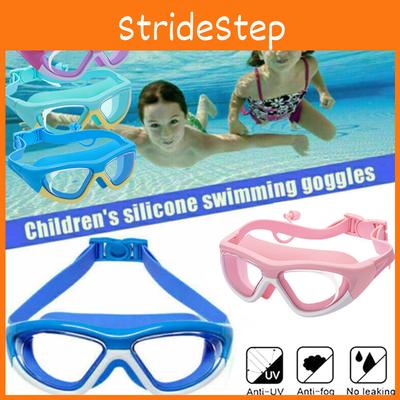 Soft Silicone Swimming Goggles For Kids With Anti-fog Coating