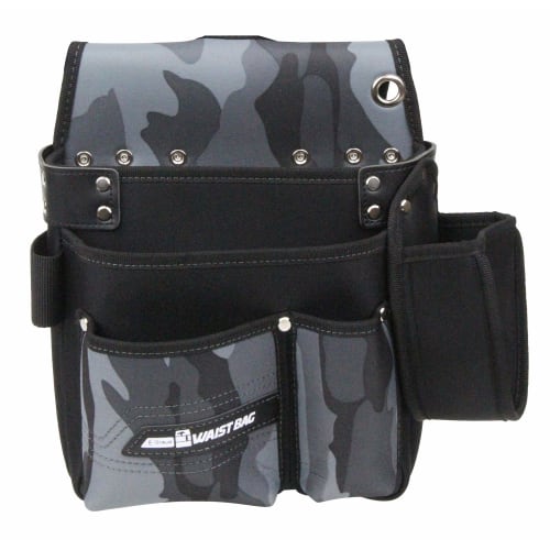 E-Value NEO STANDARD Nail Bag with Holder, 330mm Wide x 300mm High x 180mm Deep, ENB-SH-CGRY