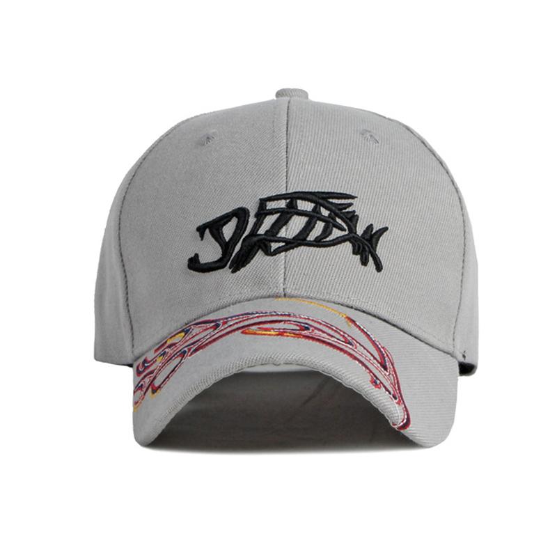 Baseballkappe mit dreidimensionaler Stickerei für Männer und Frauen, Outdoor-Sportkappe, Snapback-Mütze, Sonnenblende, Angelmütze, Schirmmütze