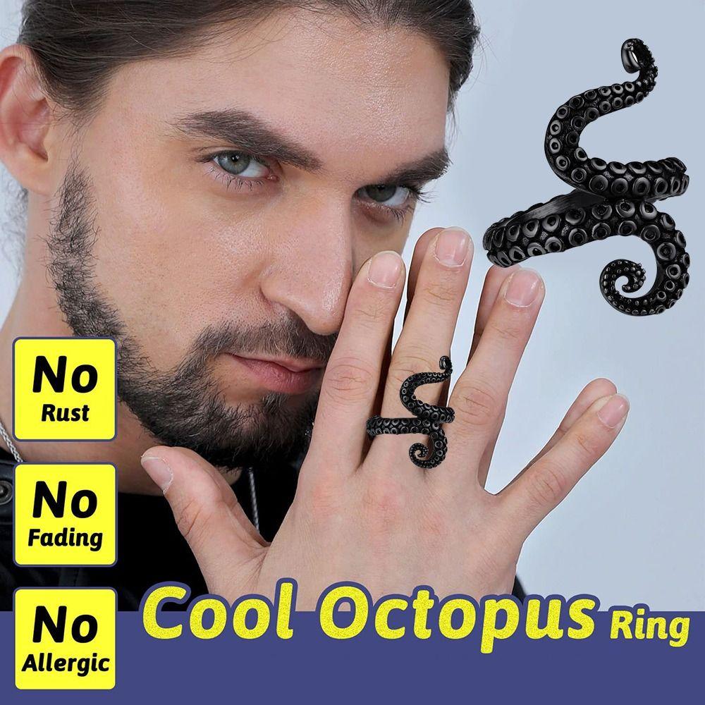 Finger Wear Thimble Ring Octopus Opening Ring Sewing Accessories Knitting Loop Crochet Ring