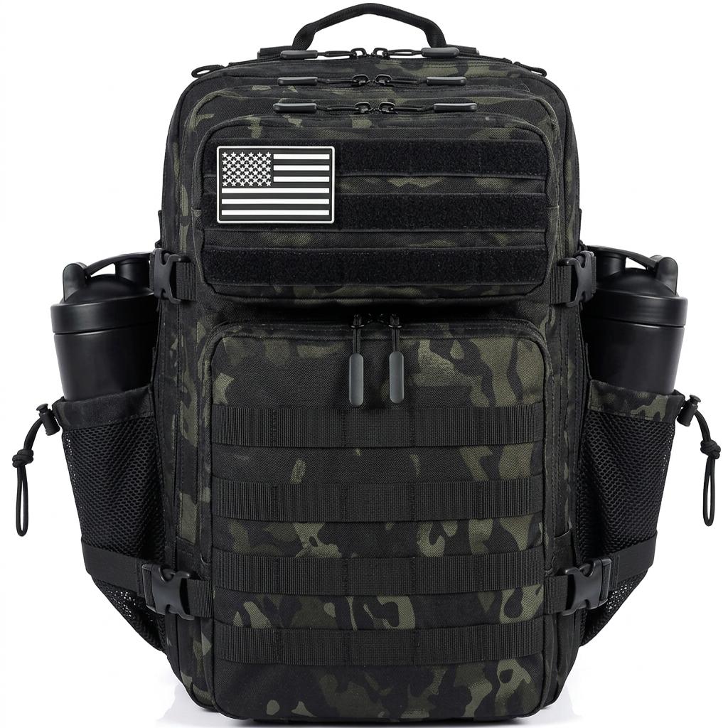 25L 35L 45L Taktischer Rucksack Herren Damen Outdoor Sport Reisen Fitnessstudio Wanderrucksack Molle Militär Camping Jagd Überleben Rucksack