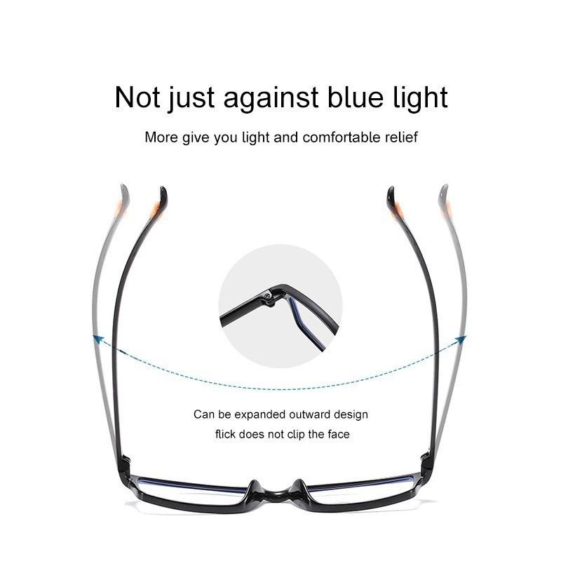 Fashion Anti-Blue Light Reading Glasses Men's Woman's Anti-Radiate Anti-Fatigue Eyeglasses Optical Glasses +1.0 1.5 2.0 2.5 3.0