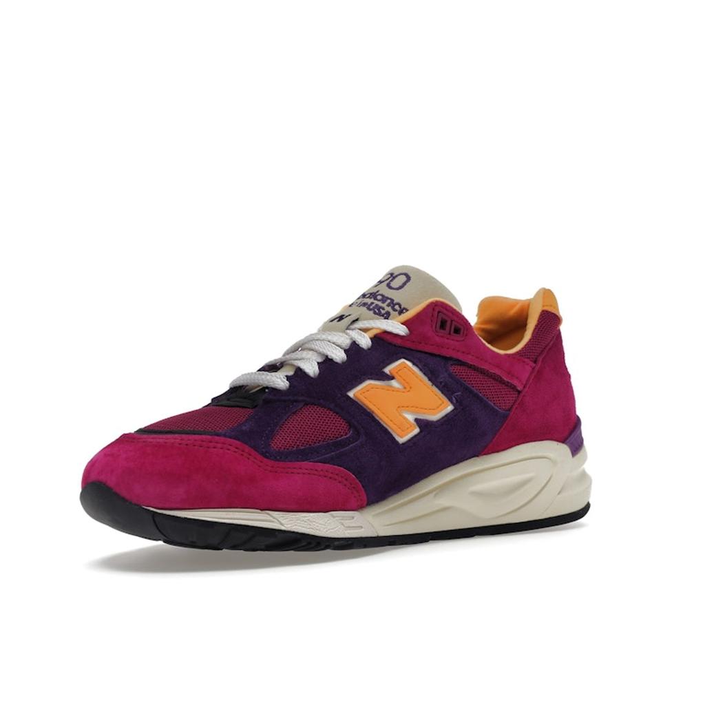 Teddy Santis x New Balance 990v2 Made in USA Purple Yellow Unisex Sneakers M990PY2