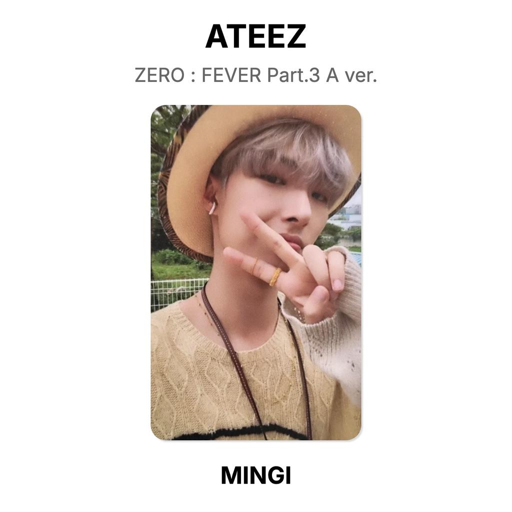 ATEEZ ZERO : FEVER Part.3 A Ver. Official Photocard