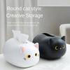 Kawaii Cat коробка для салфеток, коробка для хранения кухонных салфеток, контейнер для туалетной бумаги, настольный держатель для туалетной бумаги, украшение дома в скандинавском стиле