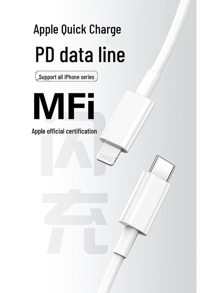 Apple MFi Certified 27W PD Fast Charging Cable for iPhone 14/13/12/11