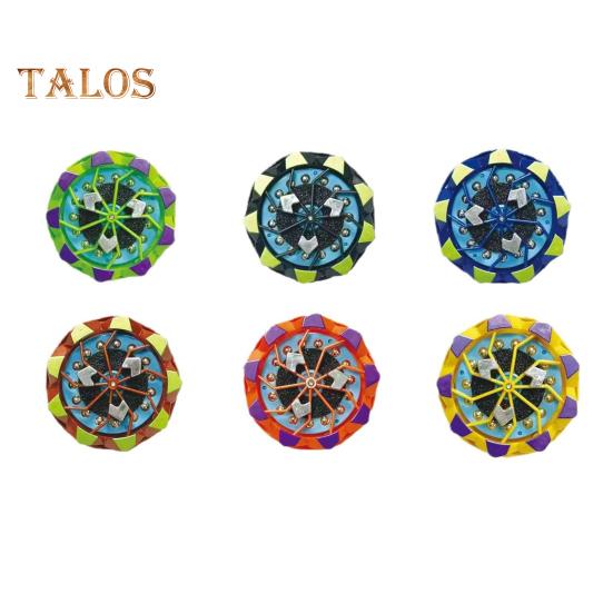 

Spark Spinning Top Stress Relief Портативный светящийся гироскоп Collision Sparks Light-up Gyroscope Decompression Spinner Top Toy Игрушка для детей Подростки Взрослые Подарок