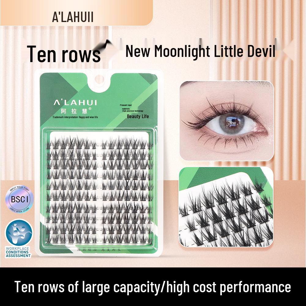 

Moonlight COS False Eyelashes - 10 Rows, Dense, Curled