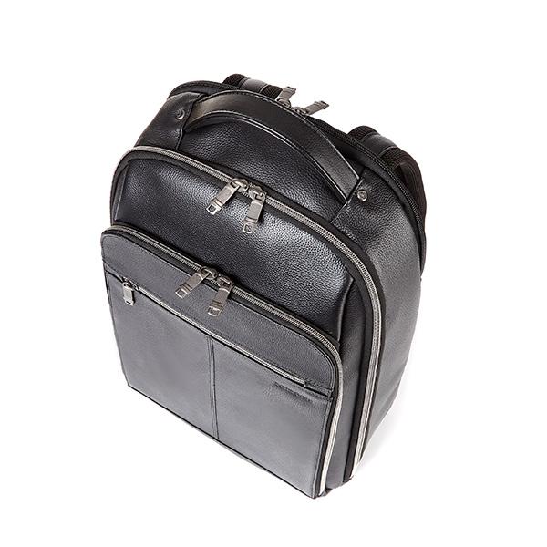Samsonite Sam Classic Leather Backpack Black Hg809001