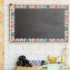 Pastel Bow Bulletin Board Borders Self-Adhesive Classroom Decor Colorful Cut-Out Trims for Whiteboard Blackboard Office School Decorations