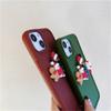 Korea Cute Christmas Phone Case For Iphone 14 13 12 11 Pro Max X Xs Xr Lovely 3d Santa Claus Christmas Tree Shockproof Soft Case