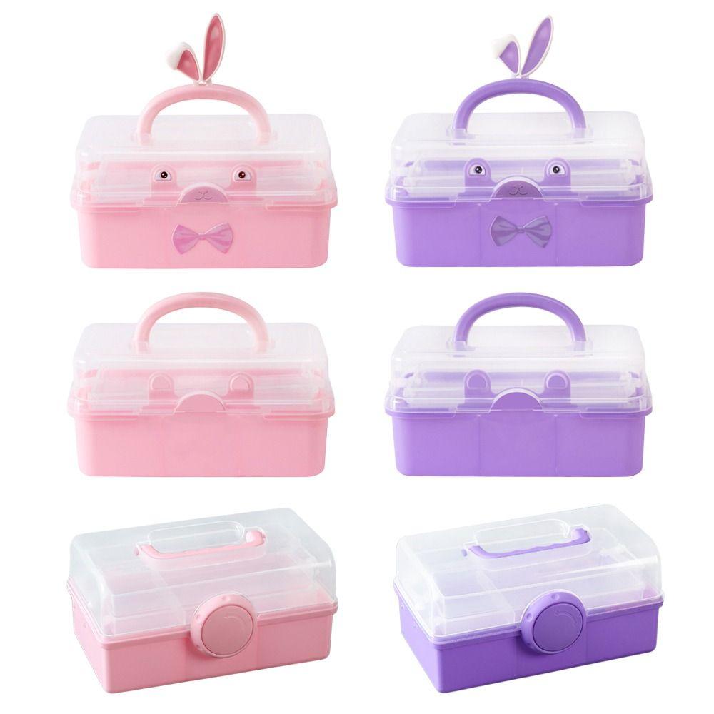 

Waterproof Jewellery Box Bowknot Toy Storage Box Cute Hairpin Storage Box Style 6