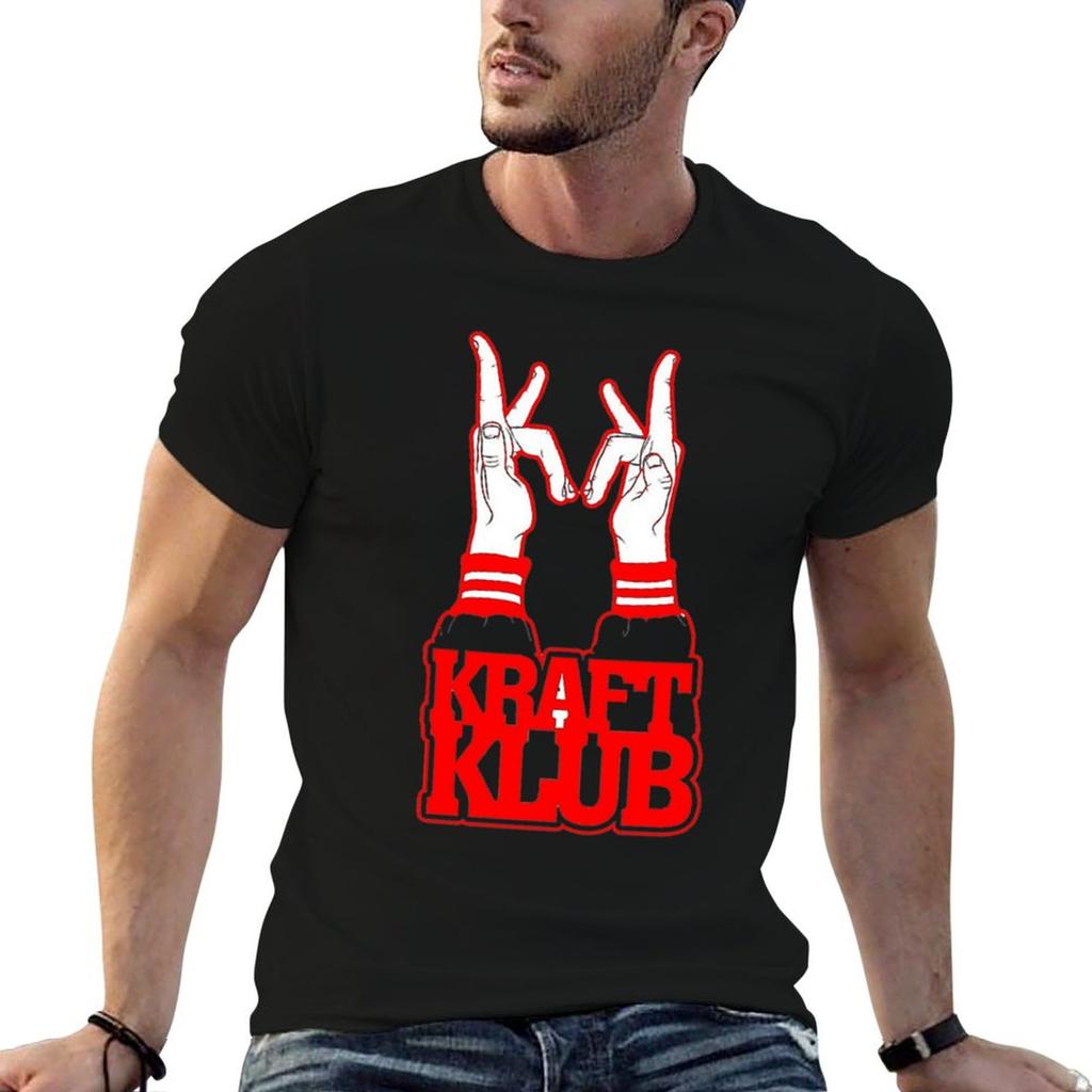 Kraftklub () TShirt Modern Print Casual TShirt