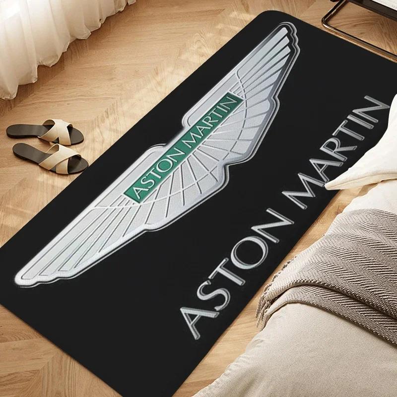 Schlafzimmerteppich D-Aston D-Martin Veranda Fußmatte Rutschfest Küche Flur Zimmer Bodenteppich Fußmatte Eingangstür Rutschfest