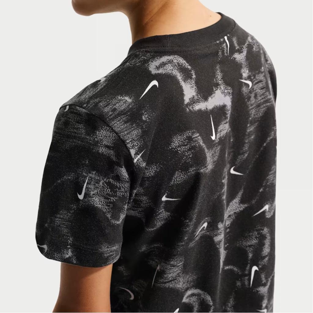 Nike Sportswear T-Shirt Round Neck Printed Short Sleeve Kids tops II0458-010