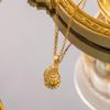 Damen Mädchen Mode Meerestiere Halskette Edelstahl Kette Glänzend Zirkon Seestern Muschel Oktopus Schmuck Zubehör Geschenke