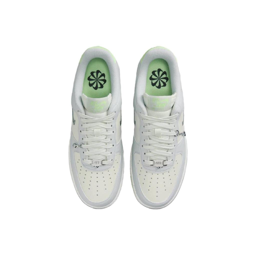 New Nike Air Force 1 Low '07 Se Next Nature Sea Glass Vapor Green Liquid Metal Women's FN8540-001