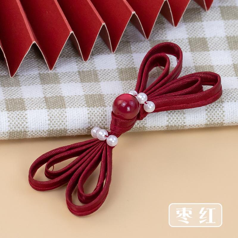 5 Paia Bottoni Cinesi Abito Tang Fatti a Mano Bottoni Cheongsam Chiusure a Nodo Forniture per Cucito