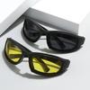 Fashion Cycling Glasses Sunglasses Black Silver Men Women Sun Glasses UV Protection Sports Goggle Camping Hiking Bicycle Eyewear