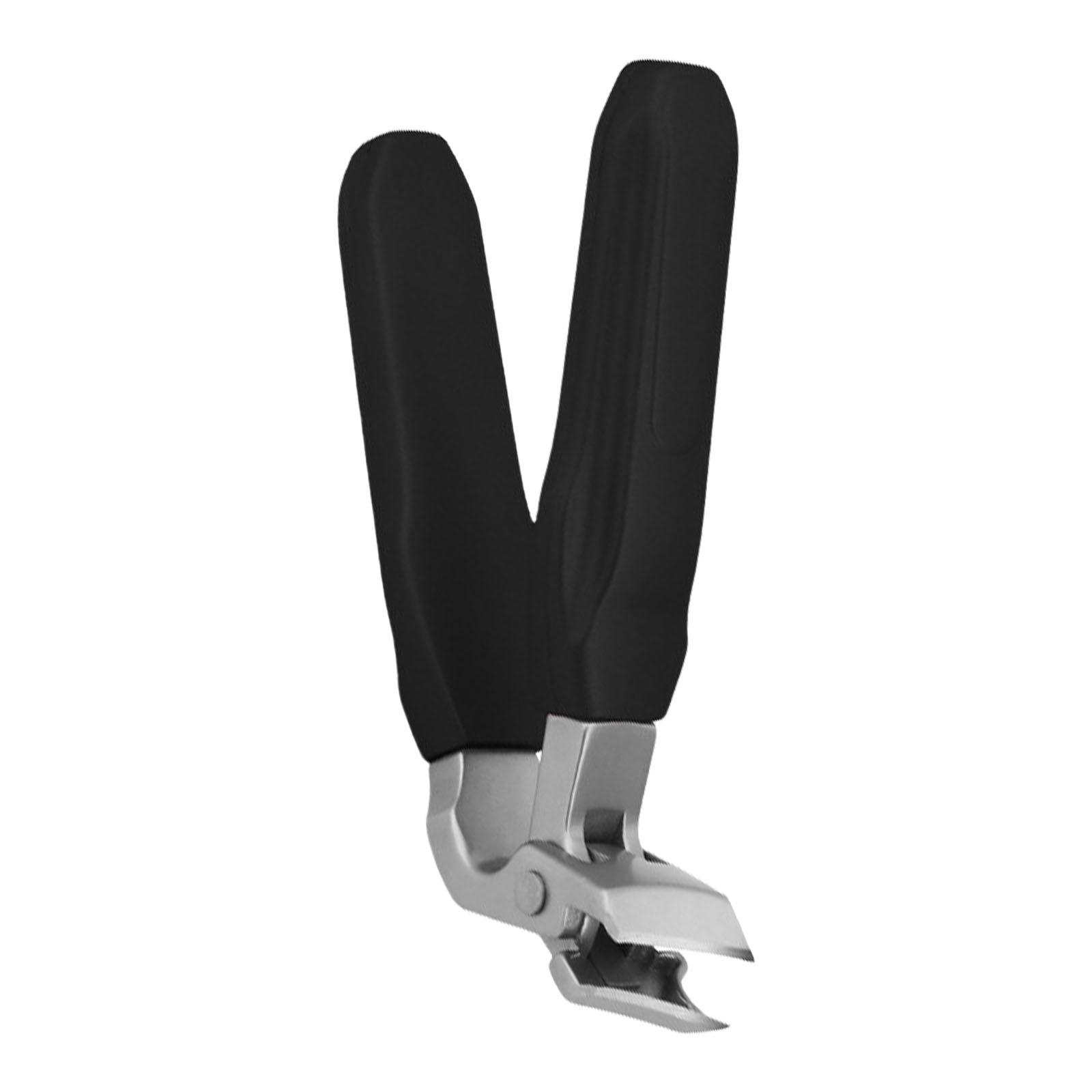 

Nail Clippers Stainless Steel Nail Cutter Sharp Oblique Toe Nail Clipper Manicure Pedicure Tool Gift for Men and Women чёрный