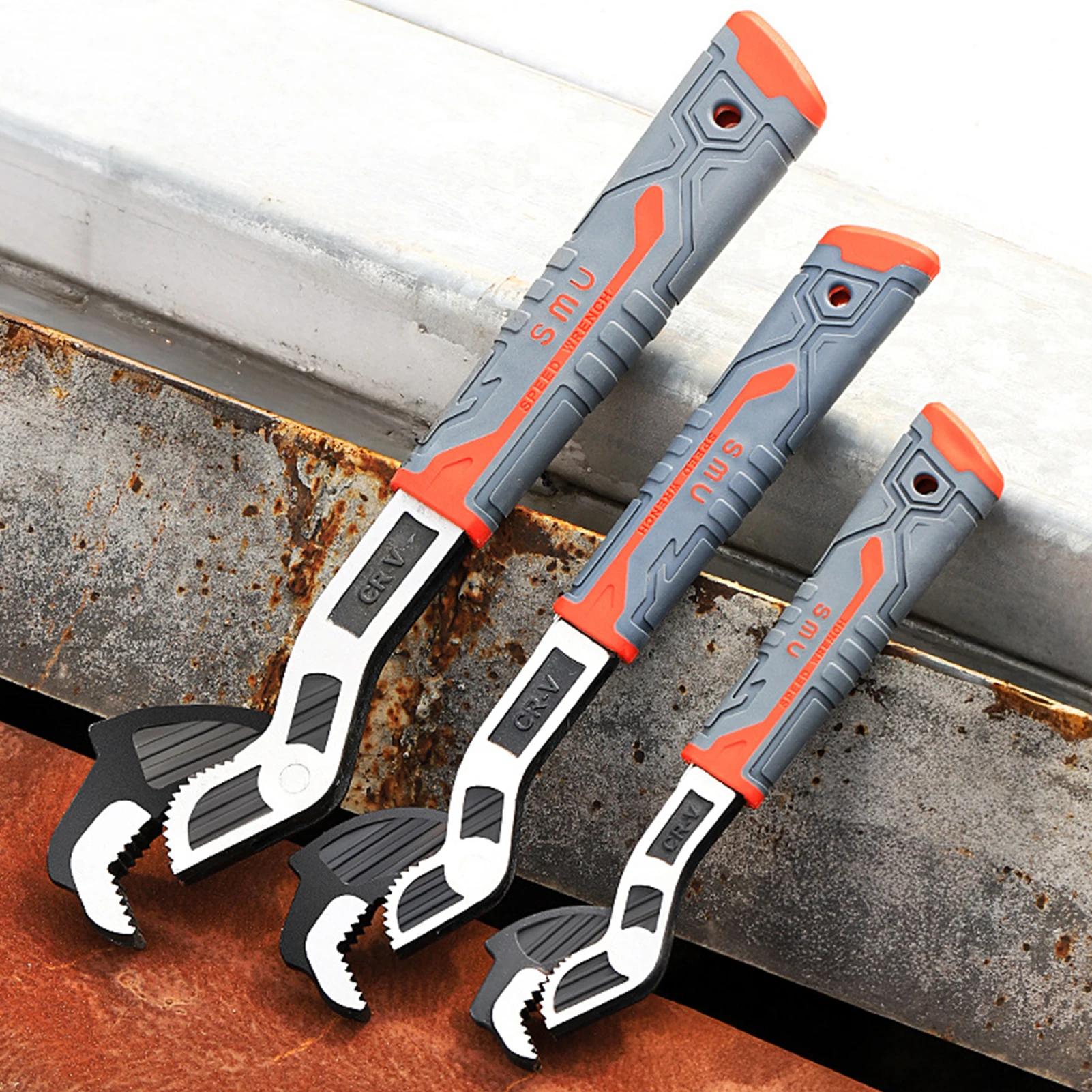 6/8/10-дюймовые самоблокирующиеся гаечные ключи Универсальный сантехнический ключ Силовой захват Подходит для различных ремонтных работ Инструменты 6-Inch